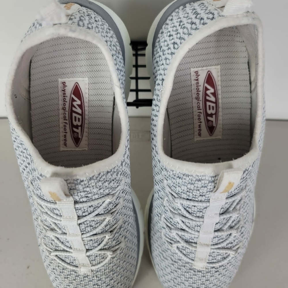 Skechers Womens Dual Lite Slip On White Plum Athletic Sneakers Sz 9 - Picture 5 of 8